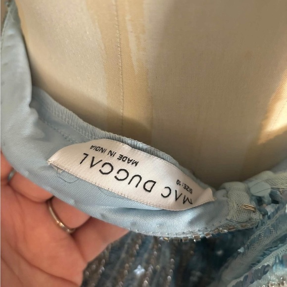 Mac Duggal Ice Blue 🧊 Sequin Gown - Picture 4 of 8